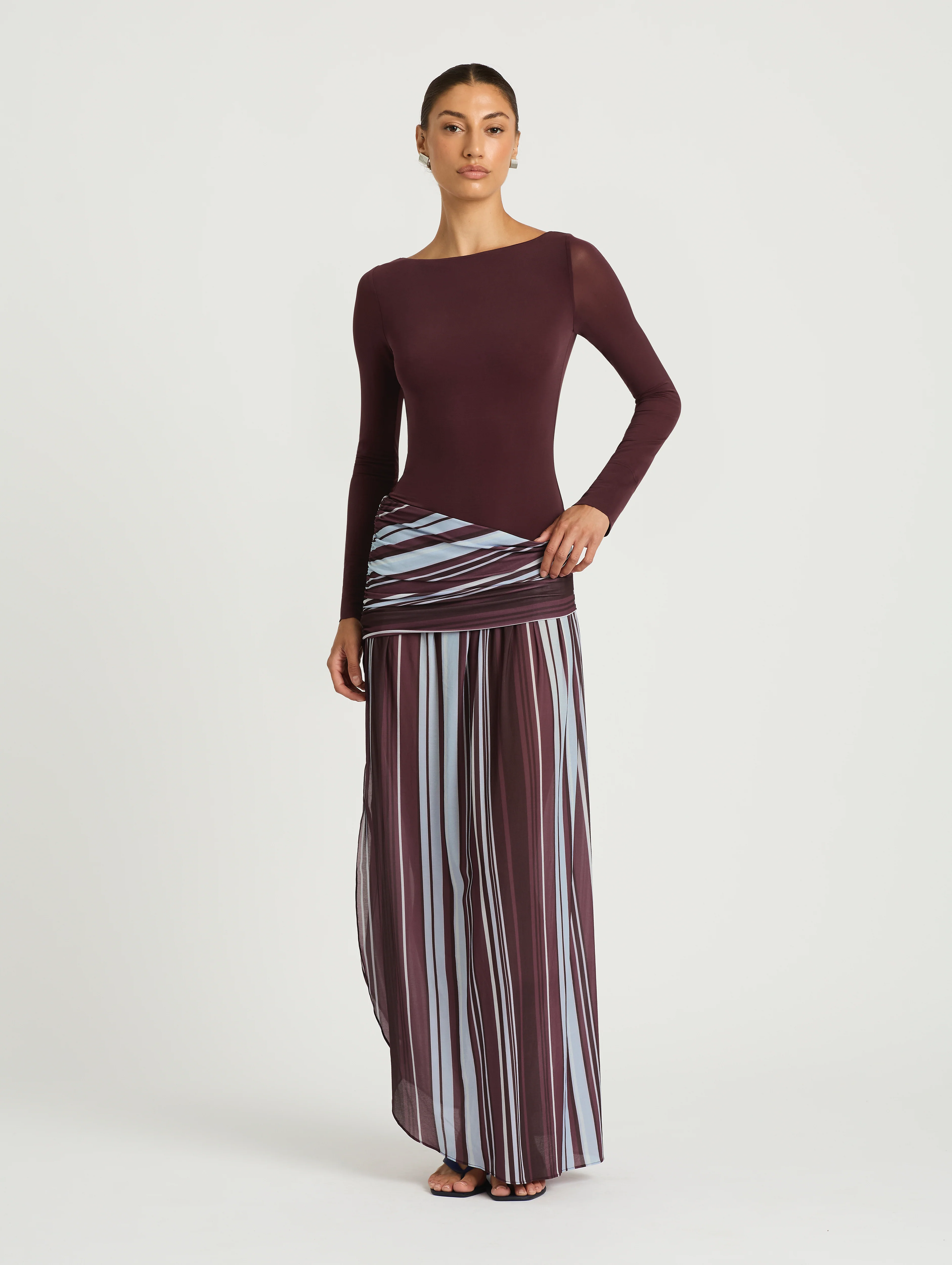 Jana Long Sleeve Maxi Dress - Image 4